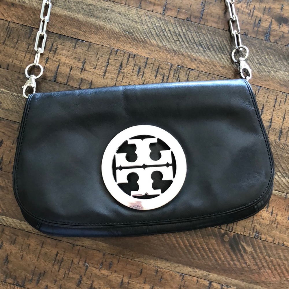 Tory Burch Black leather handbag